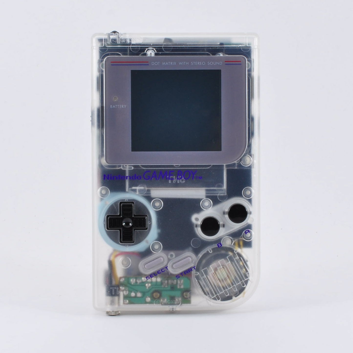 Gameboy DMG-01 Modified Pro Sound For LSDj(Chiptune) & IPS LCD BackLight & Clear Case Used From Japan
