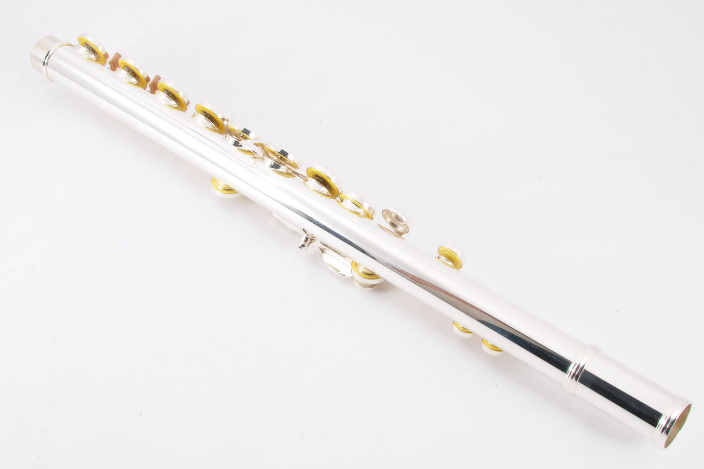 Yamaha YFL-412LSE Flute Silver w/Hardcase Made in Japan Used From Japan #087044