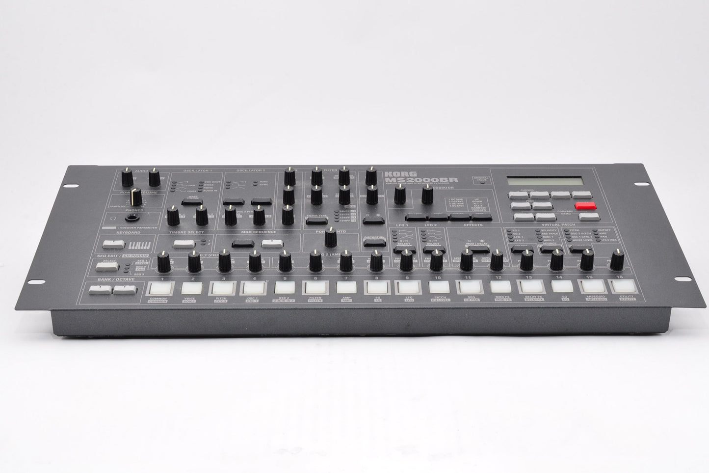 Korg MS2000BR Analog Modeling Synthesizer Vocoder Made In Japan Rack Mount Used From Japan #336