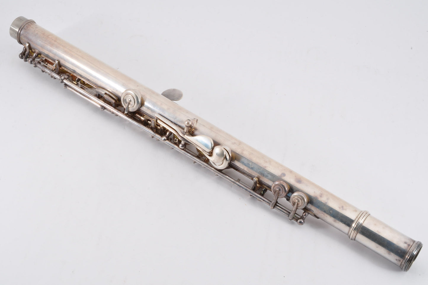 Yamaha YFL-451 Flute Silver w/Case Made In Japan Used From Japan #002613
