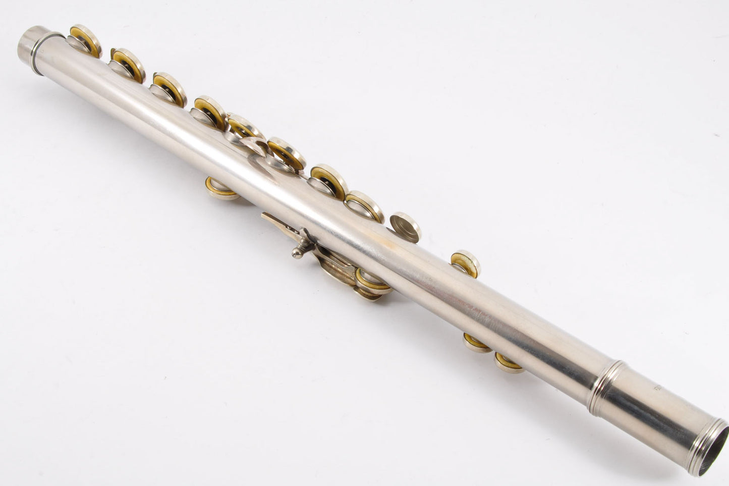 Yamaha YFL-211 Flute Silver w/Hardcase Made in Japan Used From Japan #039285