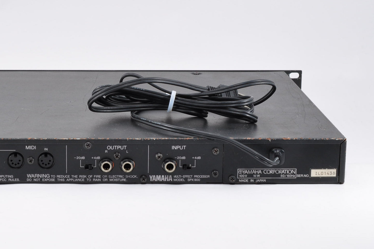 Yamaha SPX900 Professional Multi Effects Sound Processor Made In Japan 1U Rack Used From Japan #IL01438