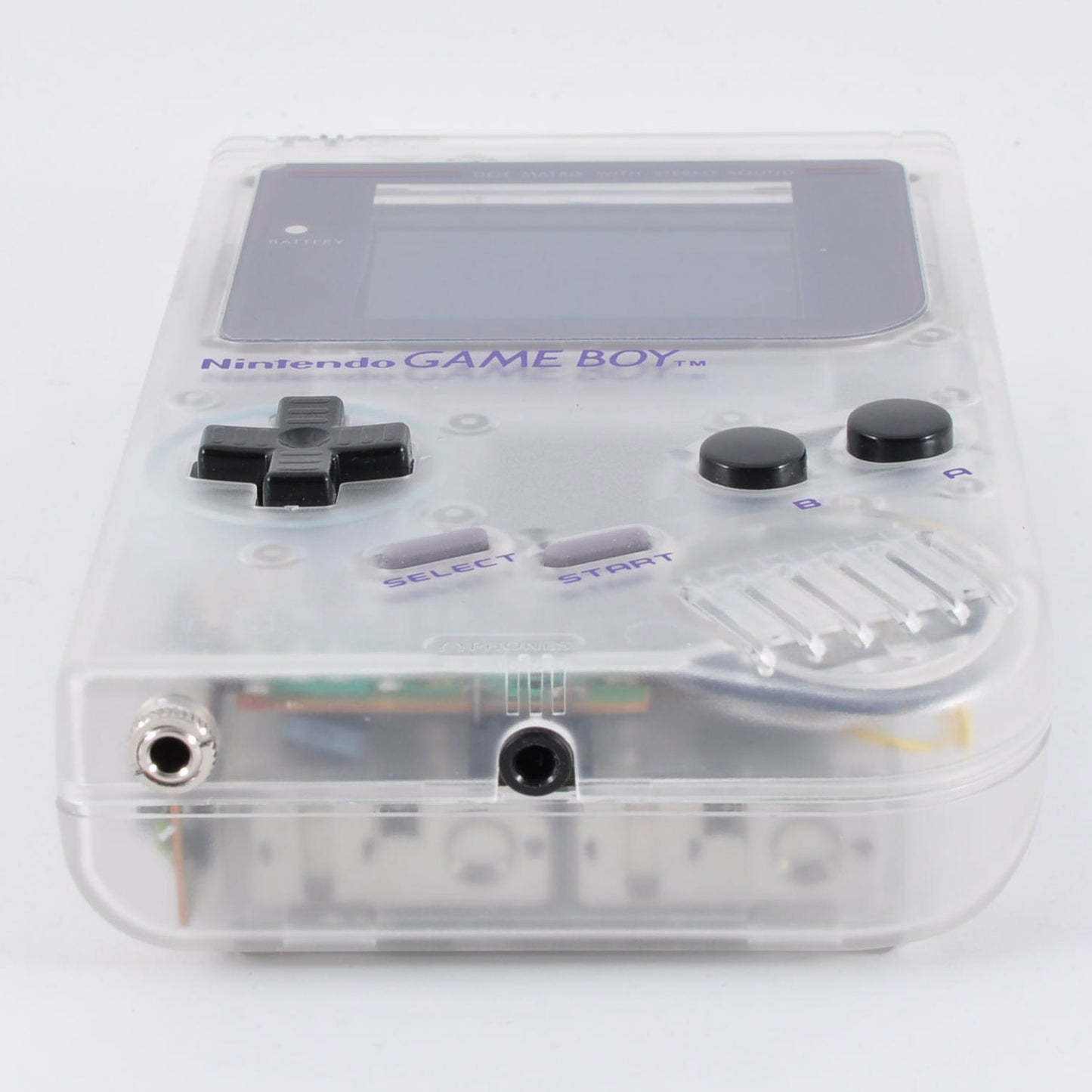 Gameboy DMG-01 Modified Pro Sound For LSDj(Chiptune) & IPS LCD BackLight & Clear Case Used From Japan