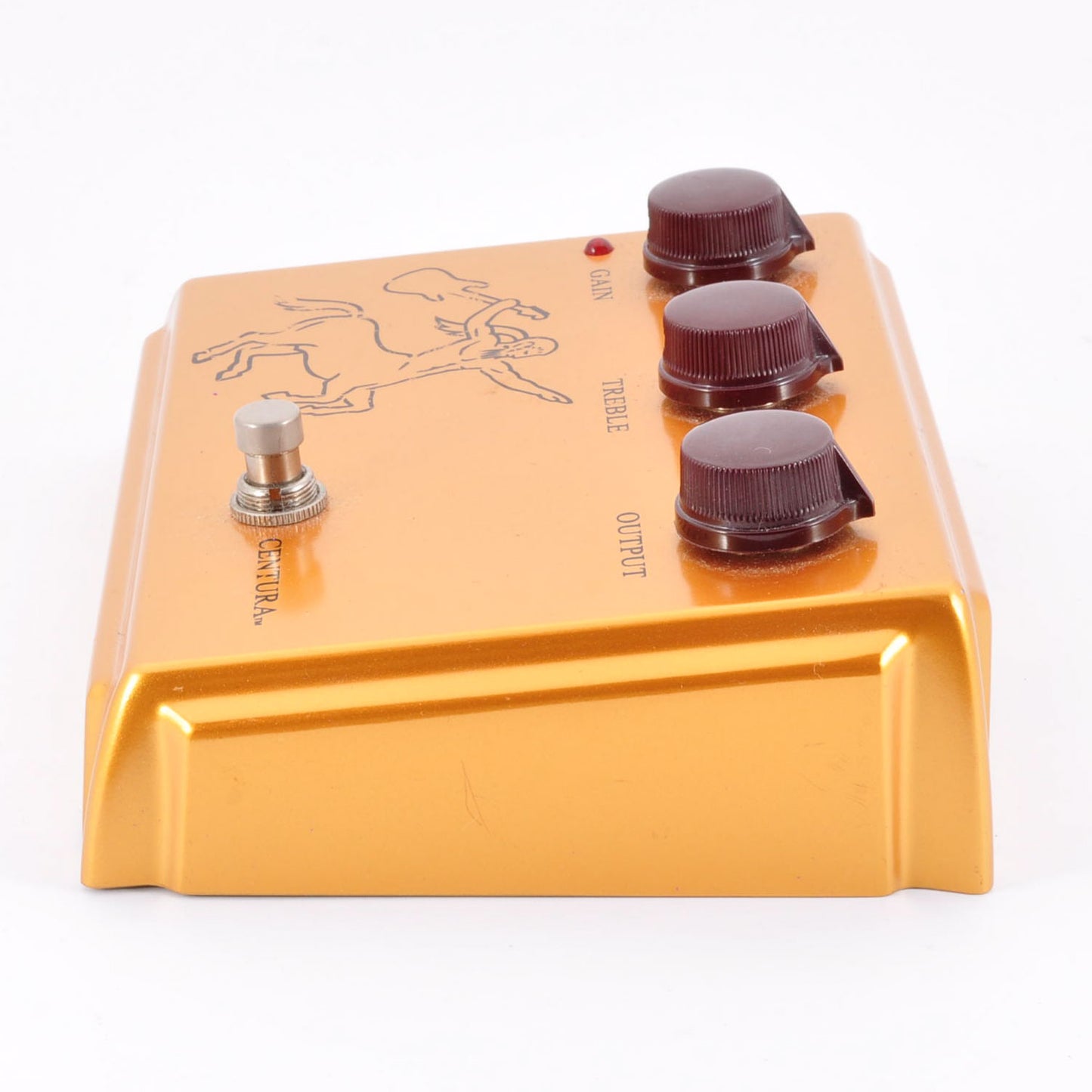 Ceriatone Centura Matte Gold Overdrive Guitar Effects Pedal w/Box Used From Japan #3279