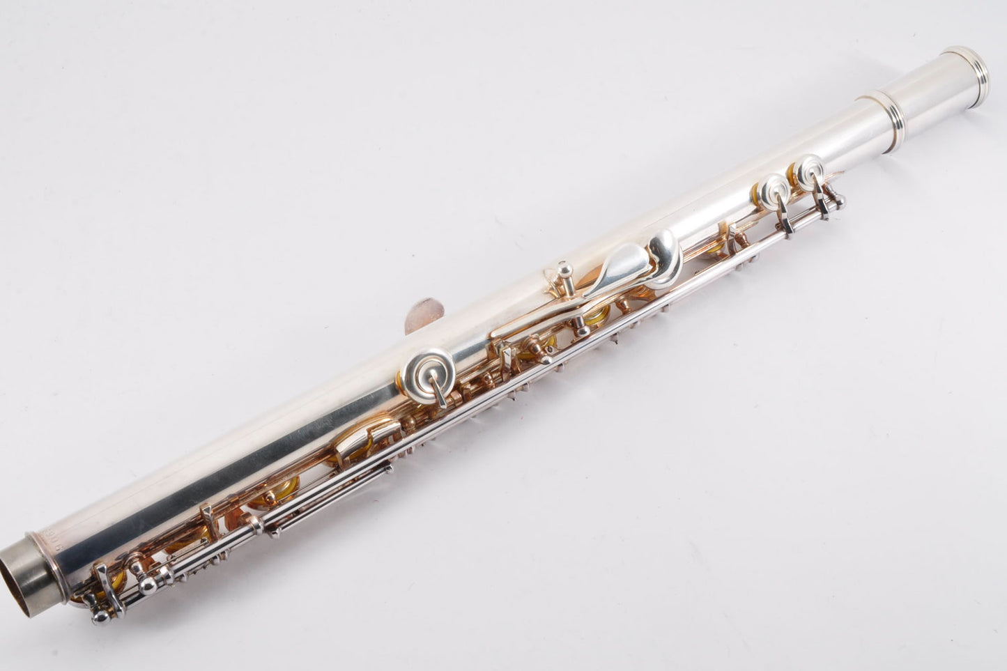 Yamaha YFL-451 Flute Silver w/Hardcase Made in Japan Used From Japan #013906