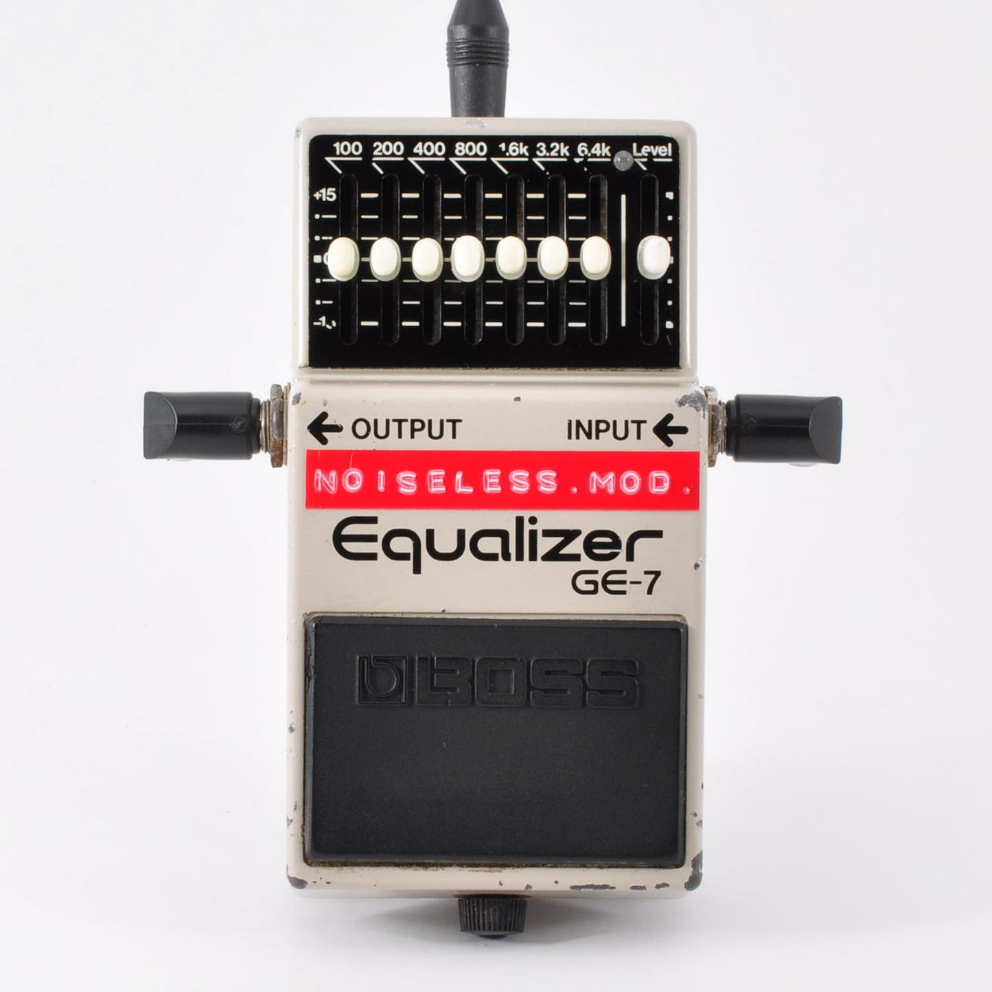 Boss GE-7 Modified Noiseless Equalizer Made in Japan 1985 Guitar Effects Pedal Used From Japan #537100