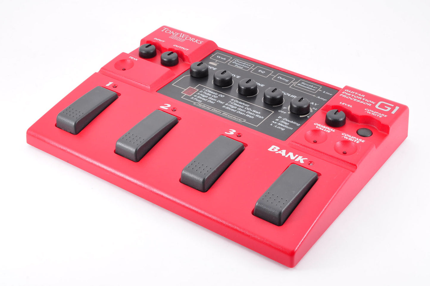 Korg ToneWorks G1 Guitar Distortion Processor Dimebag Darrell Multi-Effect Pedal Used From Japan #6144