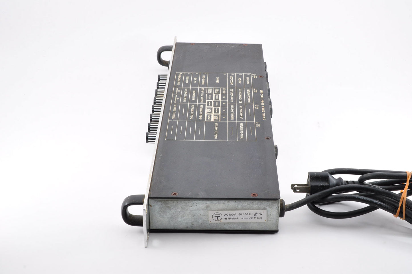 Tech21 NYC PSA-1 SansAmp Model Preamp 1U Rackmount Made In U.S.A. Tested Used From Japan #82279