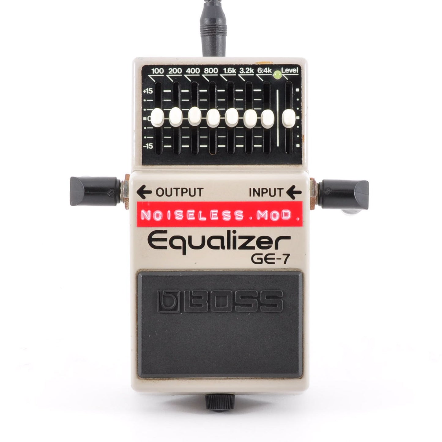 Boss GE-7 Modified Noiseless Equalizer PSA.OK Made In Taiwan 1993 Effects Pedal Used From Japan #AE85662