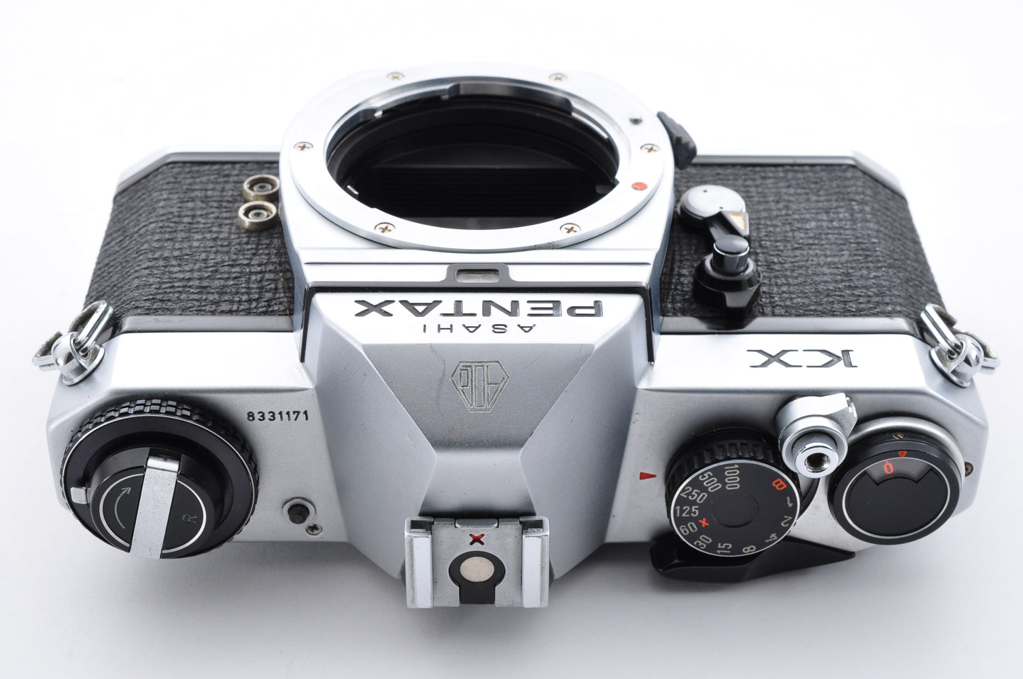 ASAHI PENTAX KX Silver Maintained Meter Works 35mm SLR Film Camera From Japan #8331171