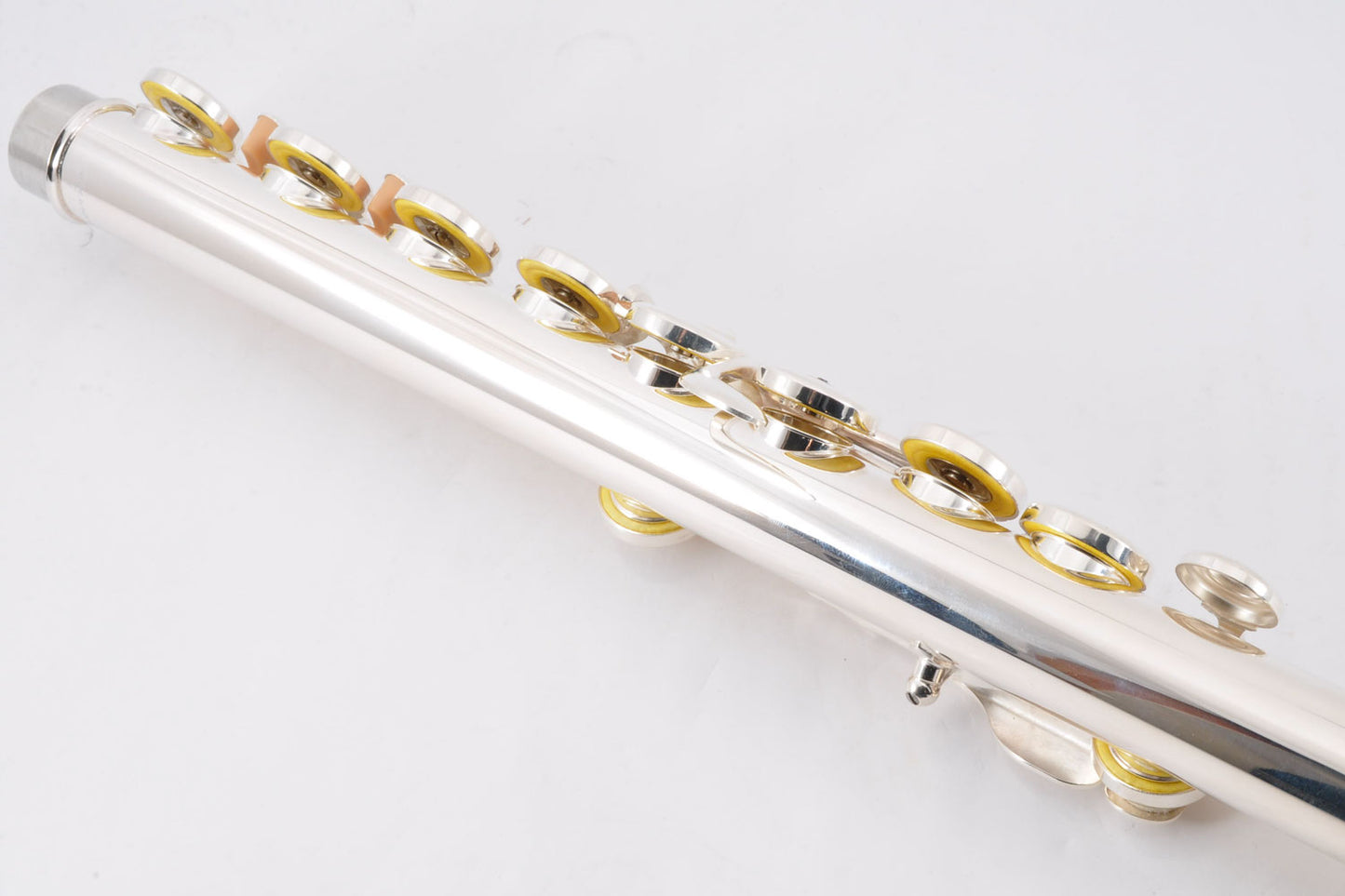 Yamaha YFL-312 Flute Silver E-Mechanism w/Case Carrybag Made In Indonesia Used From Japan #71434