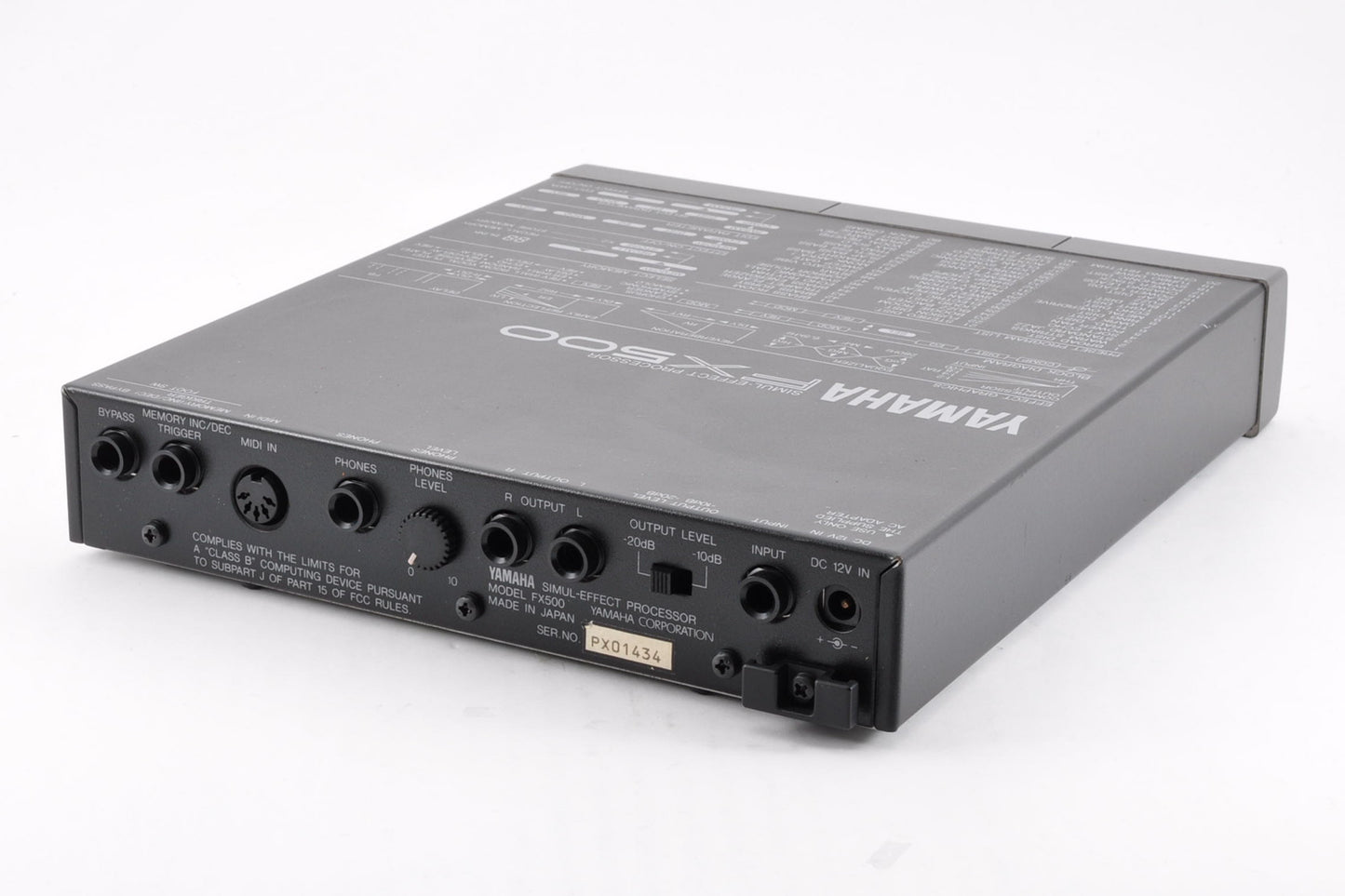 Yamaha FX500 SIMUL-EFFECT Processor Guitar Effect Unit Made In Japan Used From Japan #PX01434