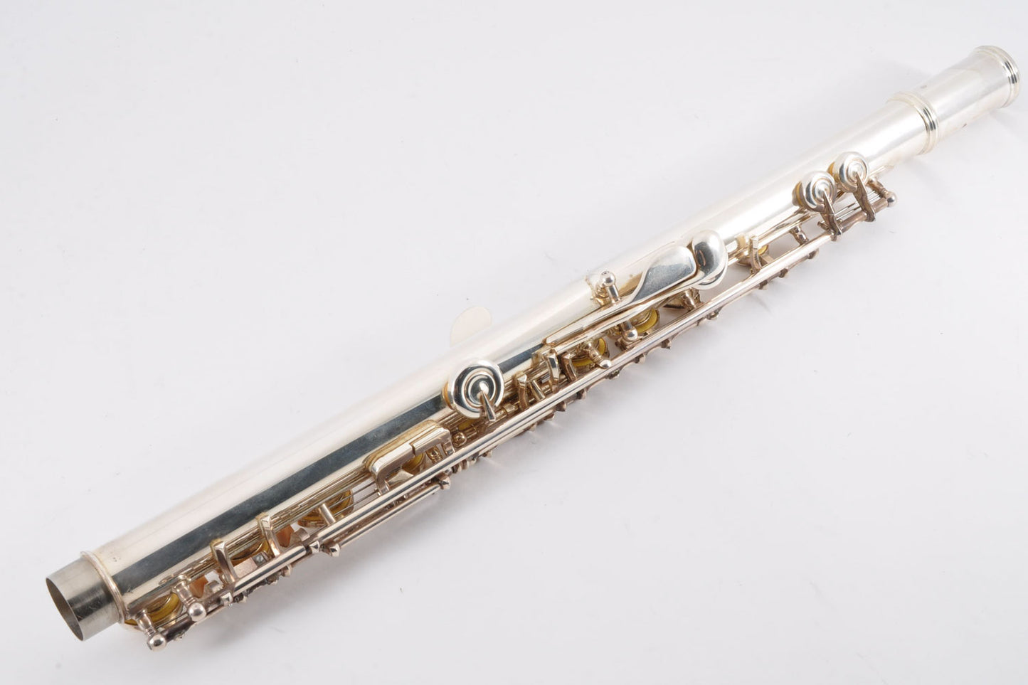 Yamaha YFL-312 Flute Silver Made In Indonesia w/Hardcase Used From Japan #77817