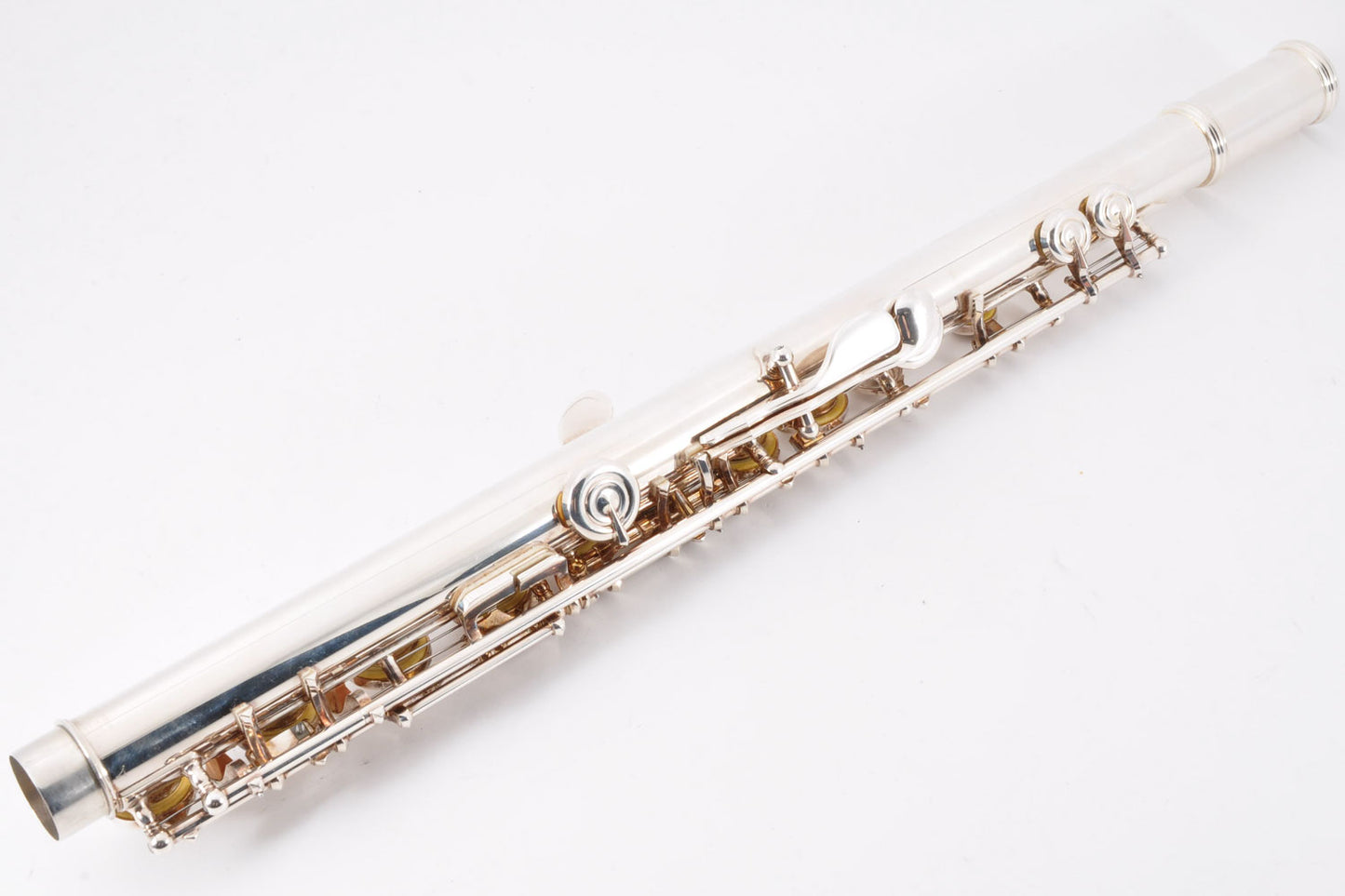 Yamaha YFL-412LSE Flute Silver MII w/Hardcase Used From Japan #083936