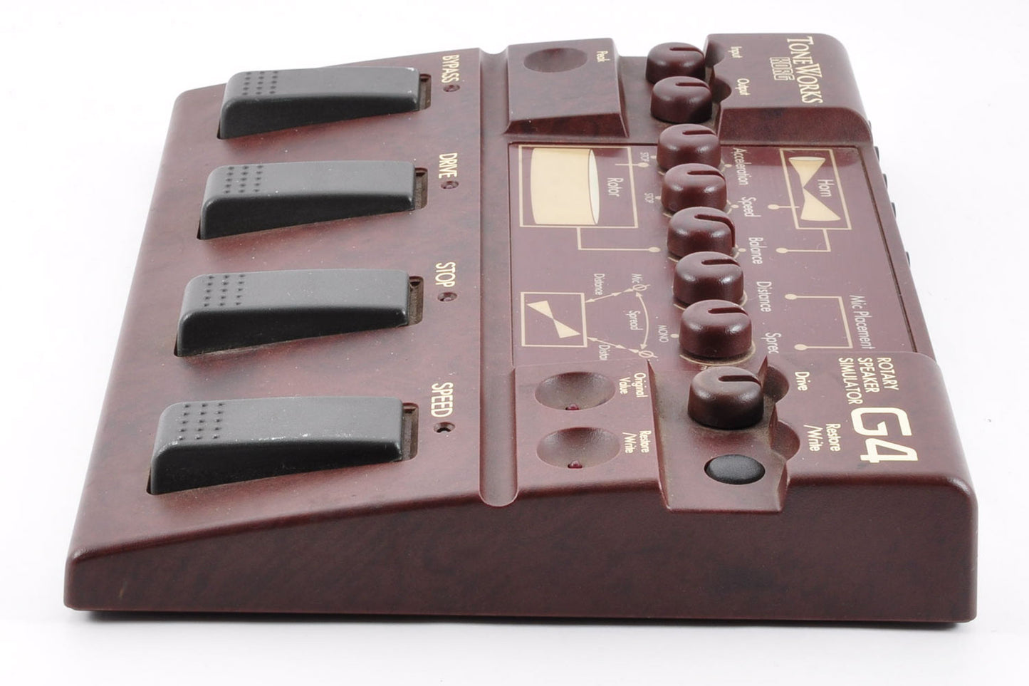 Korg Model G4 Rotary Speaker Simulator Leslie Tone Works Pedal Used From Japan #005708