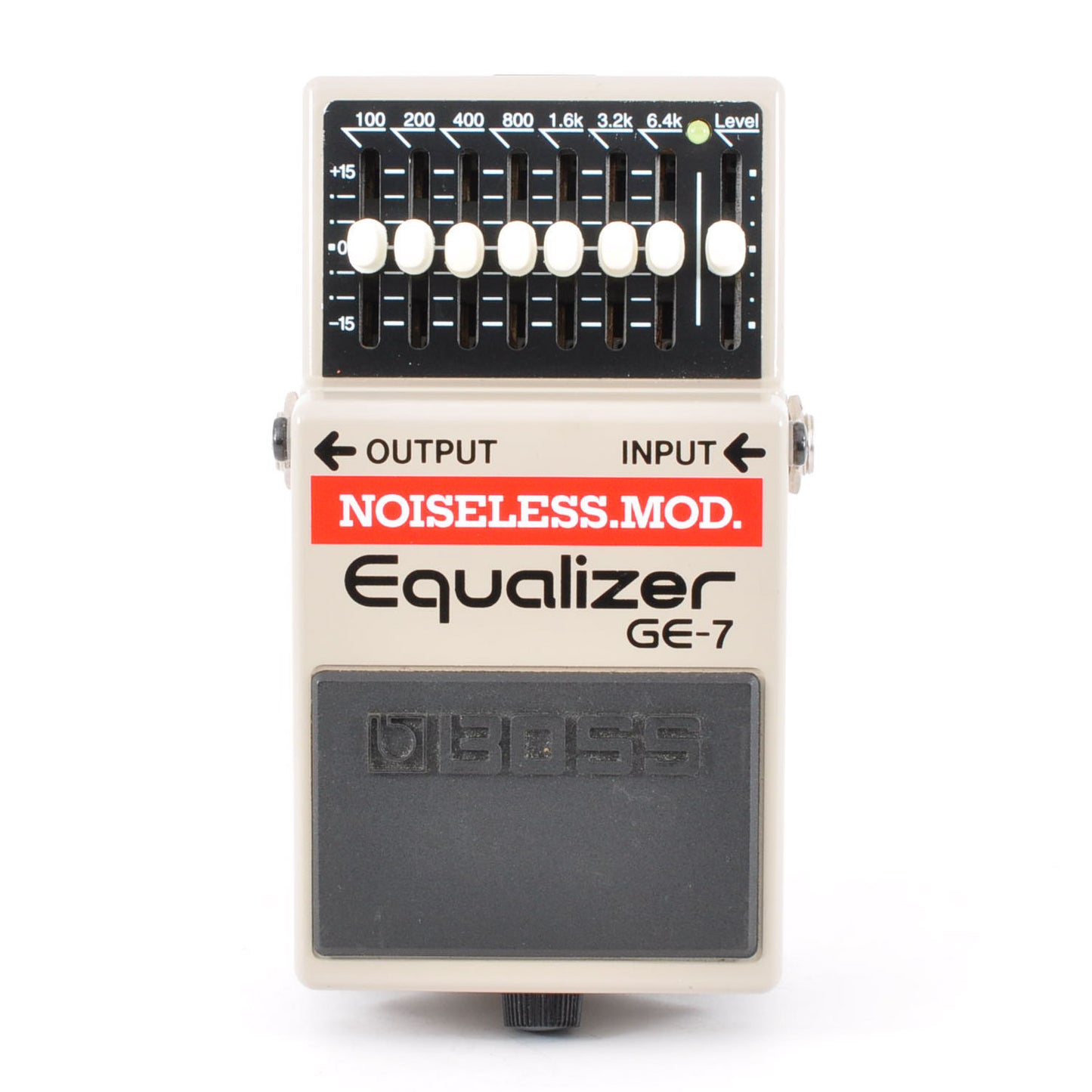 Boss GE-7 Modified Noiseless Equalizer PSA Made In Taiwan 2000s Guitar Effects Pedal Used From Japan #204