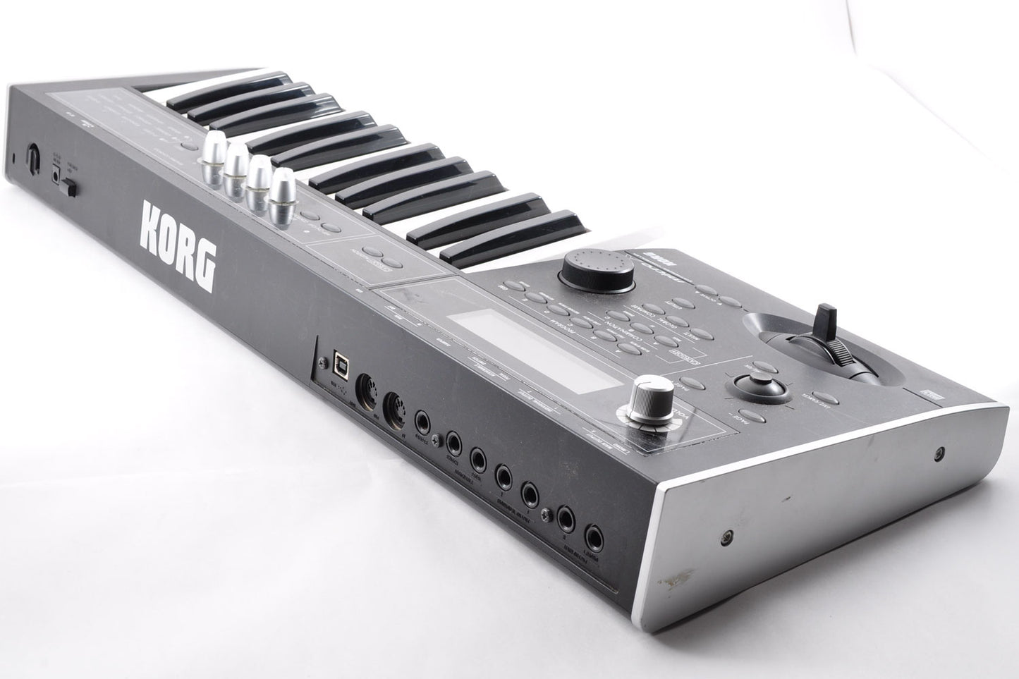 Korg MICRO X Synthesizer Digital 25 Key Keyboard w/Adapter&Hardcase Used From Japan #691