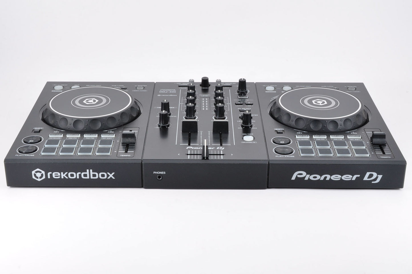 Pioneer DDJ-400 DJ Controller Rekordbox 2ch Channel w/Original Box USB cable Used From Japan #REMP005775NN