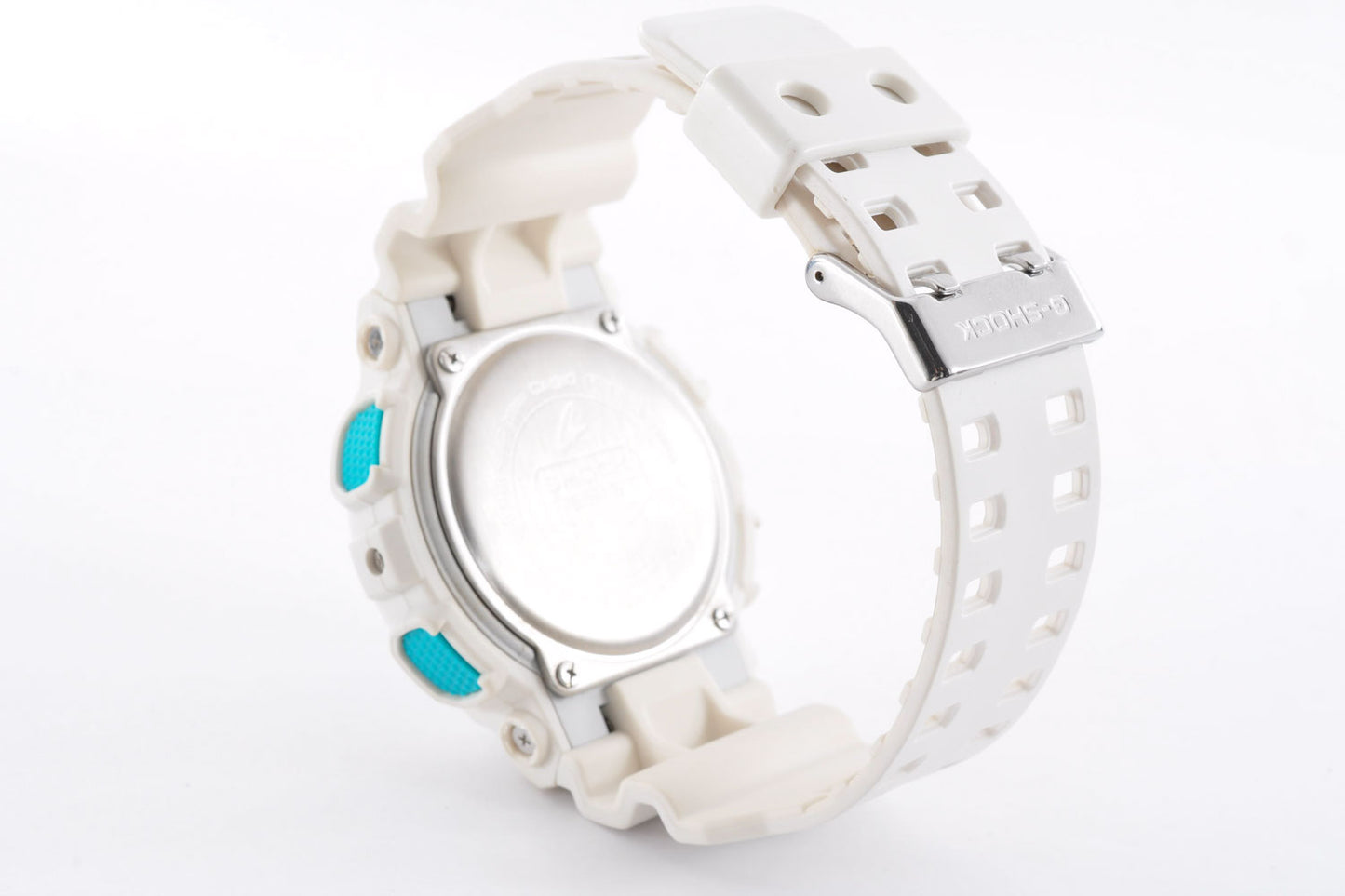 Casio G-Shock GA-110WG-7AJF White Blue Green Men's Watch 5146 Used From Japan