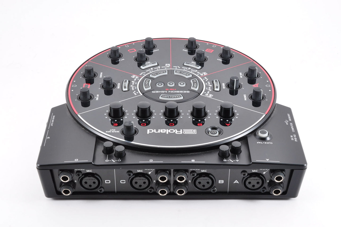 Roland HS-5 Session Mixer w/Original Box Adapter Used From Japan #Z6E0100