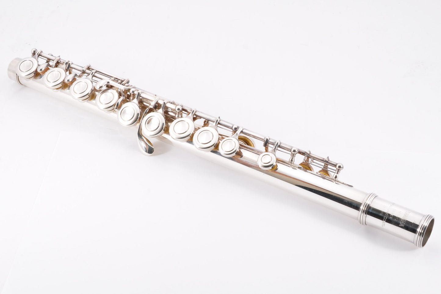 Yamaha YFL-411 Flute Silver Made in Japan Used w/Case JAPAN Used From Japan #12462