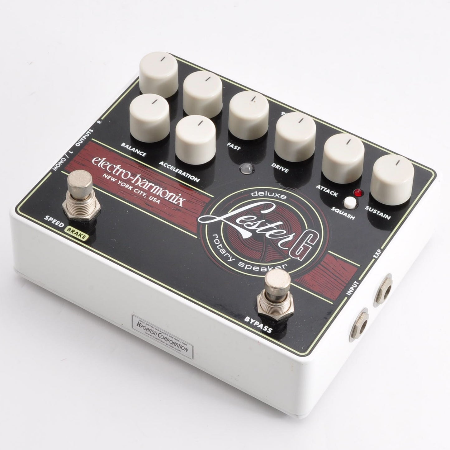 Electro Harmonix Lester G Rotary Speaker Deluxe Effects Pedal Used From Japan