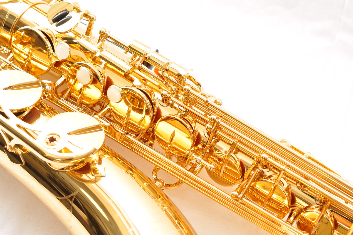 Yamaha YTS-480 Tenor Saxophone Gold Lacquer w/Case Mouthpiece Made In Indonesia Used From Japan #N33244