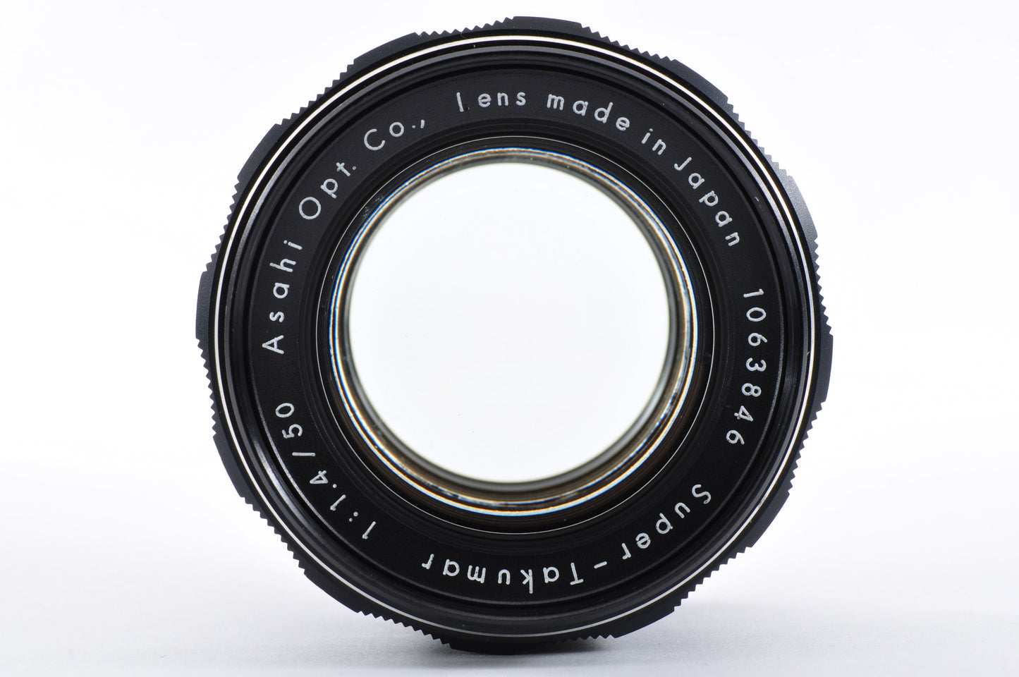 8 element early Maintained PENTAX SUPER TAKUMAR 50mm F1.4 Prime Lens From Japan #1063846