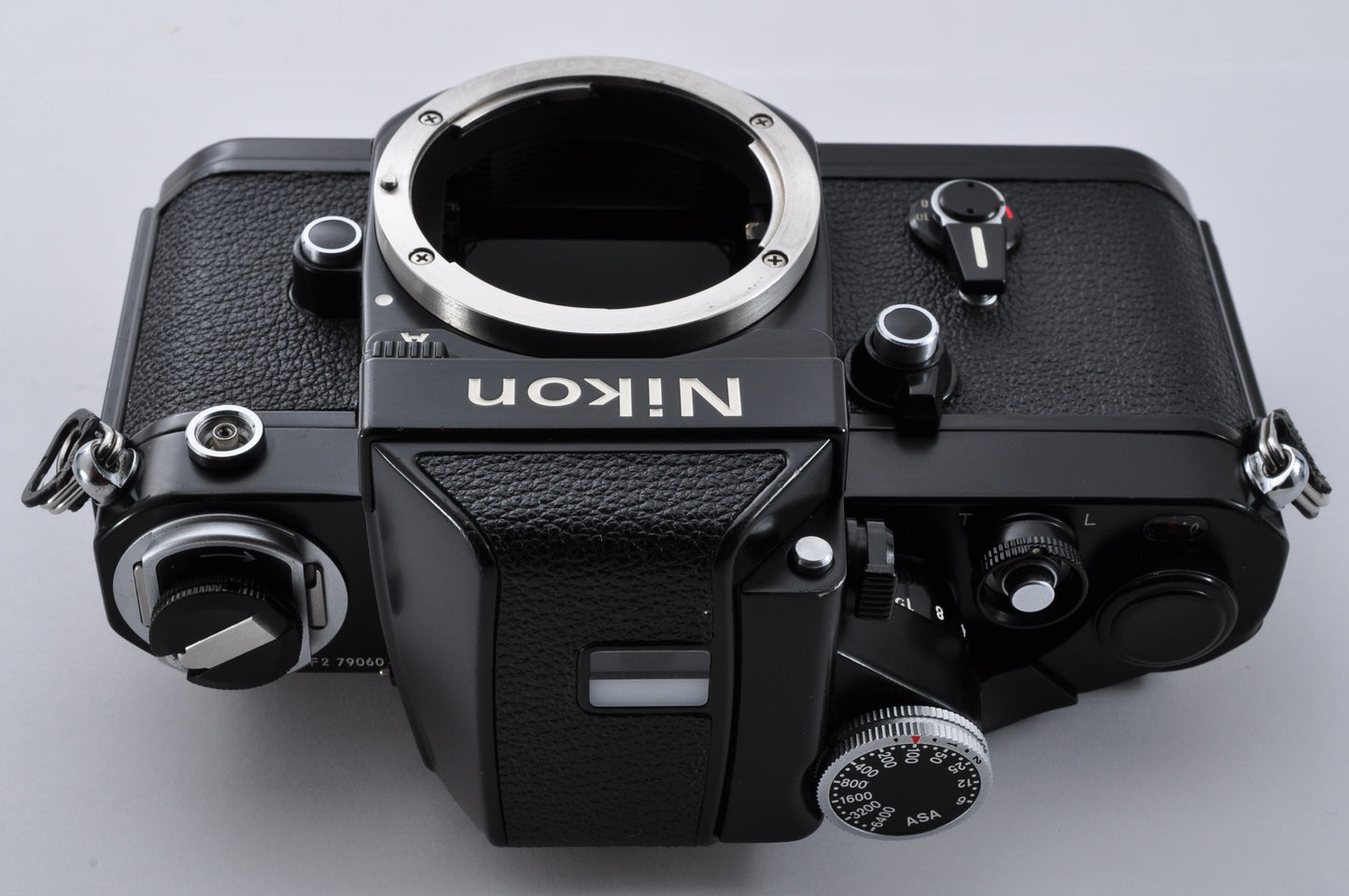 Nikon F2 Photomic A Black Maintained Meter Works DP-11 SLR Film Camera From Japan #7906011