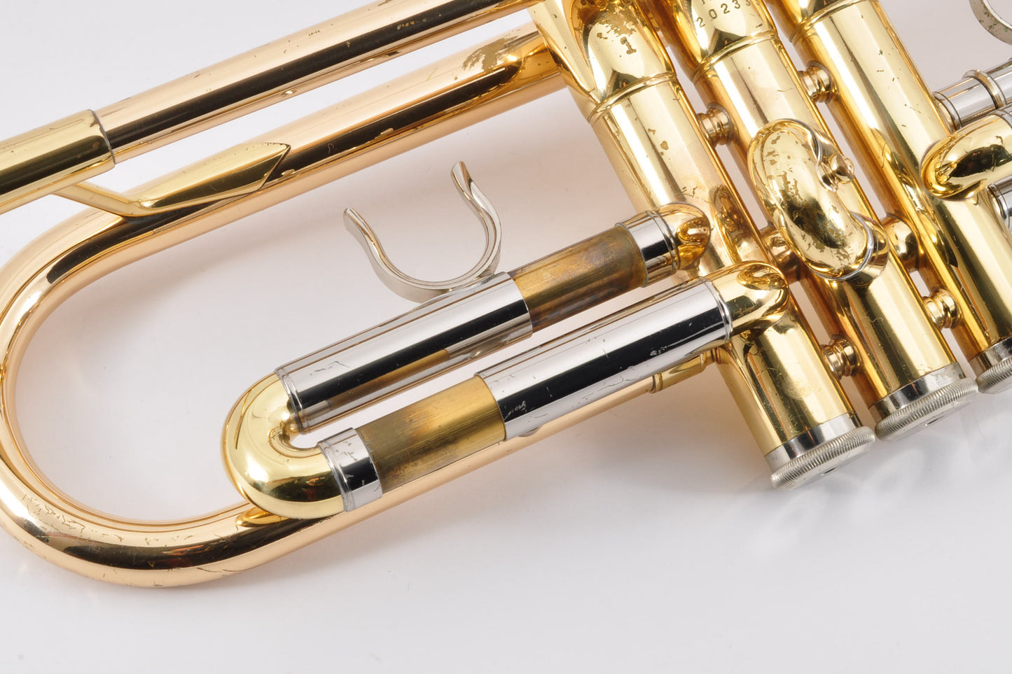 Yamaha YTR-800G Trumpet Bb Musical instrument w/Hardcase Gold Brass Used From Japan #202333