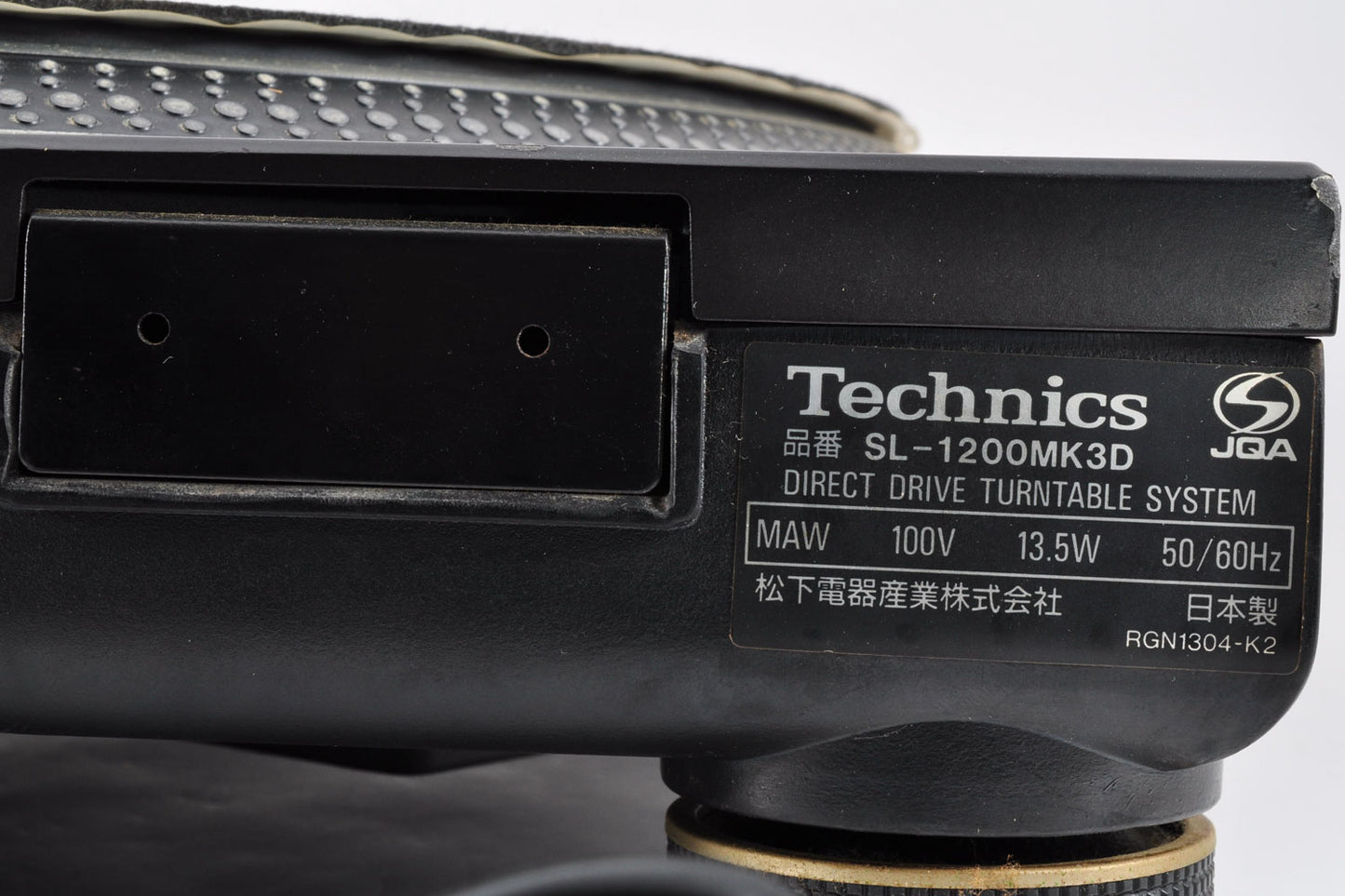 Technics SL-1200MK3D Direct Drive DJ Turntable Record Player Used From Japan #GE1CC001847