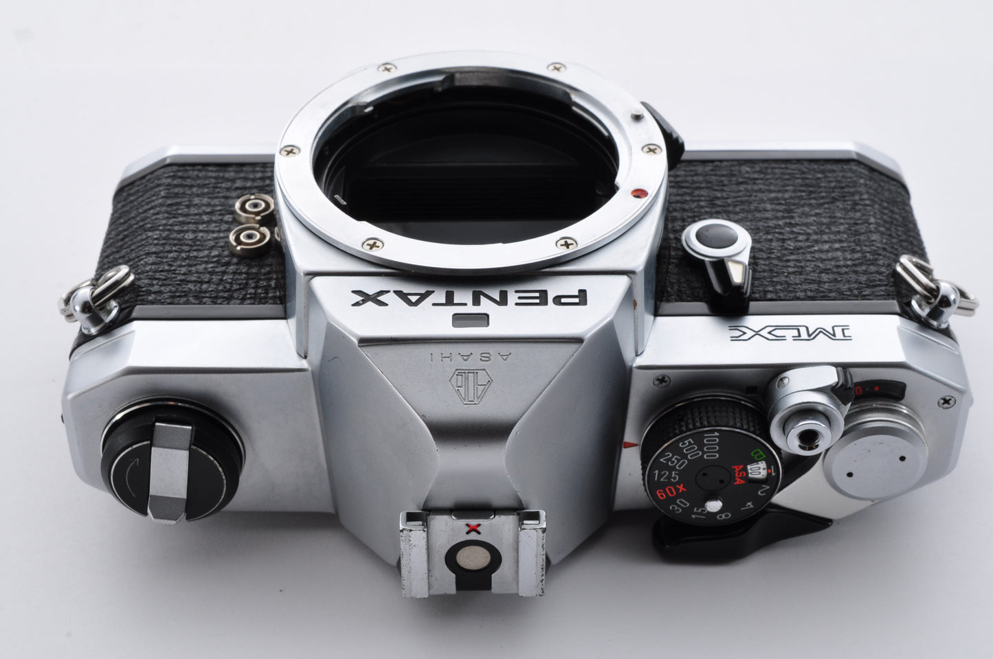 Pentax MX Silver Maintained Meter Works 35mm SLR Film Camera Body Only From Japan #9514764