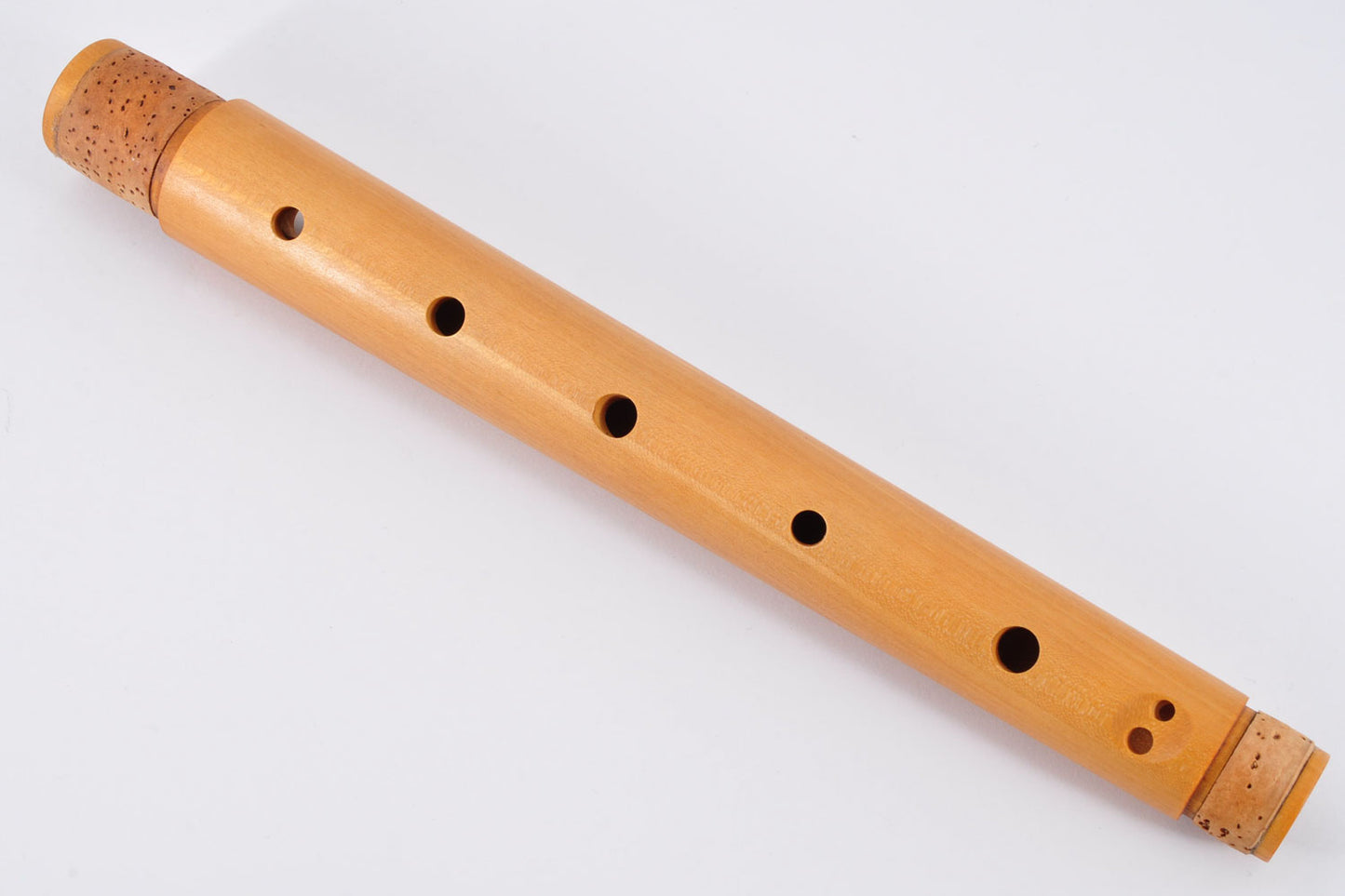 Yamaha YRA-61 Alto Recorder Wood Fine Castellawood Baroque Style w/Original Box Cleaning Rod Used From Japan #1534