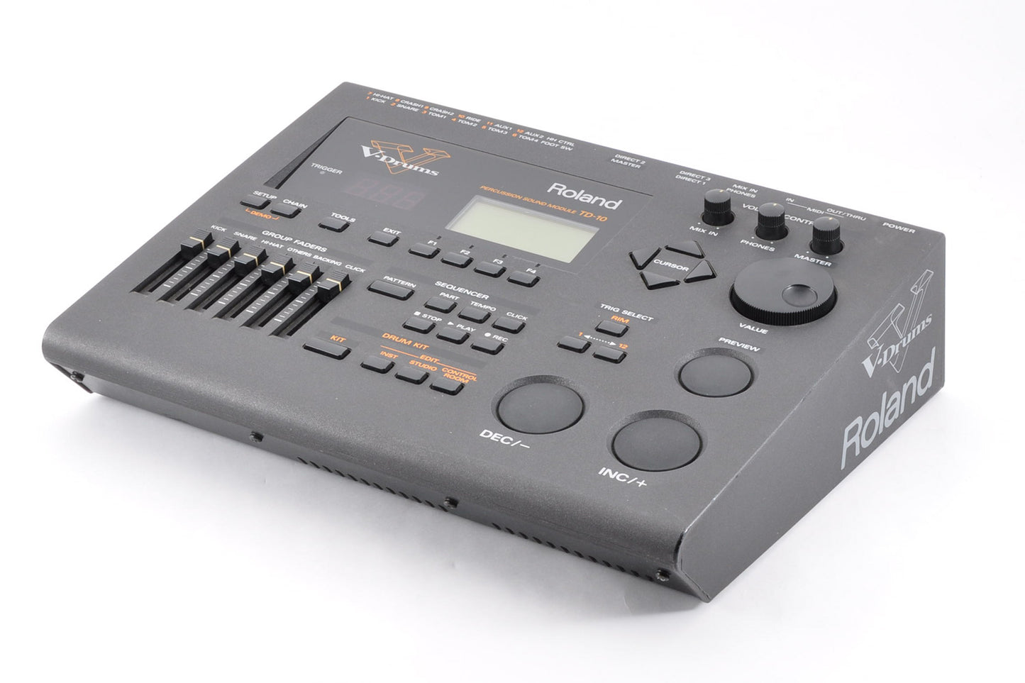 Roland TD-10 Vdurm Percussion Drum Sound Module Made In Japan Used From Japan #AM05307