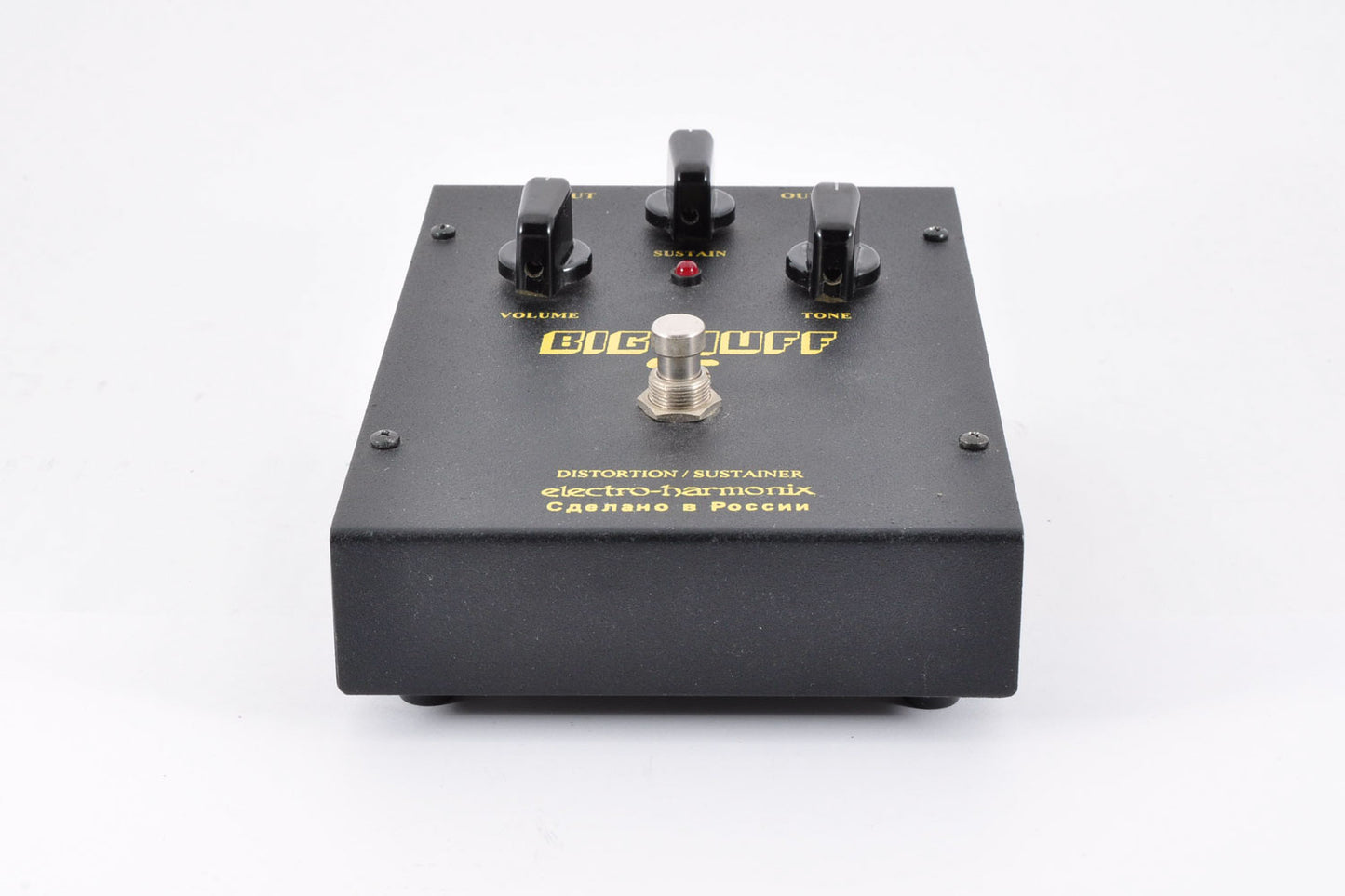 Electro Harmonix Russian Big Muff Black Guitar Fuzz Pedal w/Box Used From Japan #BMR599