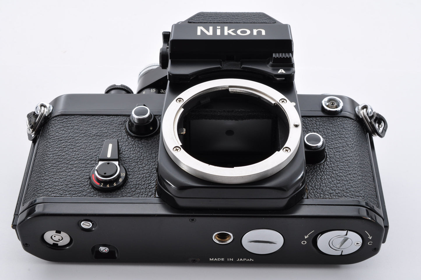 Nikon F2 Photomic A Black Maintained Meter Works DP-11 SLR Film Camera From Japan #7906011