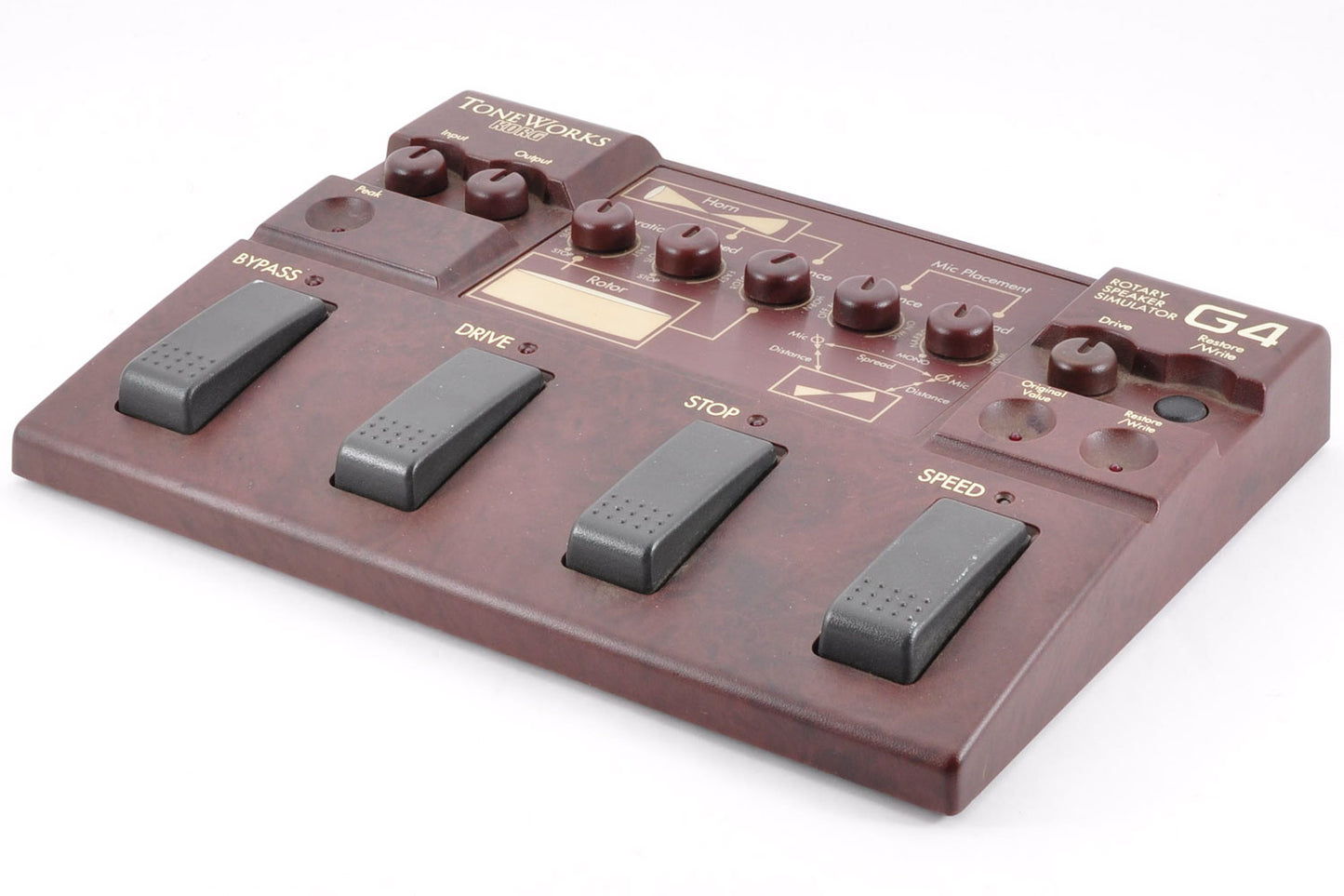 Korg Model G4 Rotary Speaker Simulator Leslie Tone Works Pedal Used From Japan #005708
