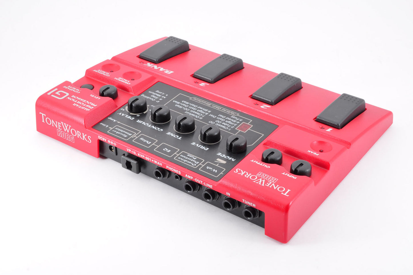 Korg ToneWorks G1 Guitar Distortion Processor Dimebag Darrell Multi-Effect Pedal Used From Japan #6144