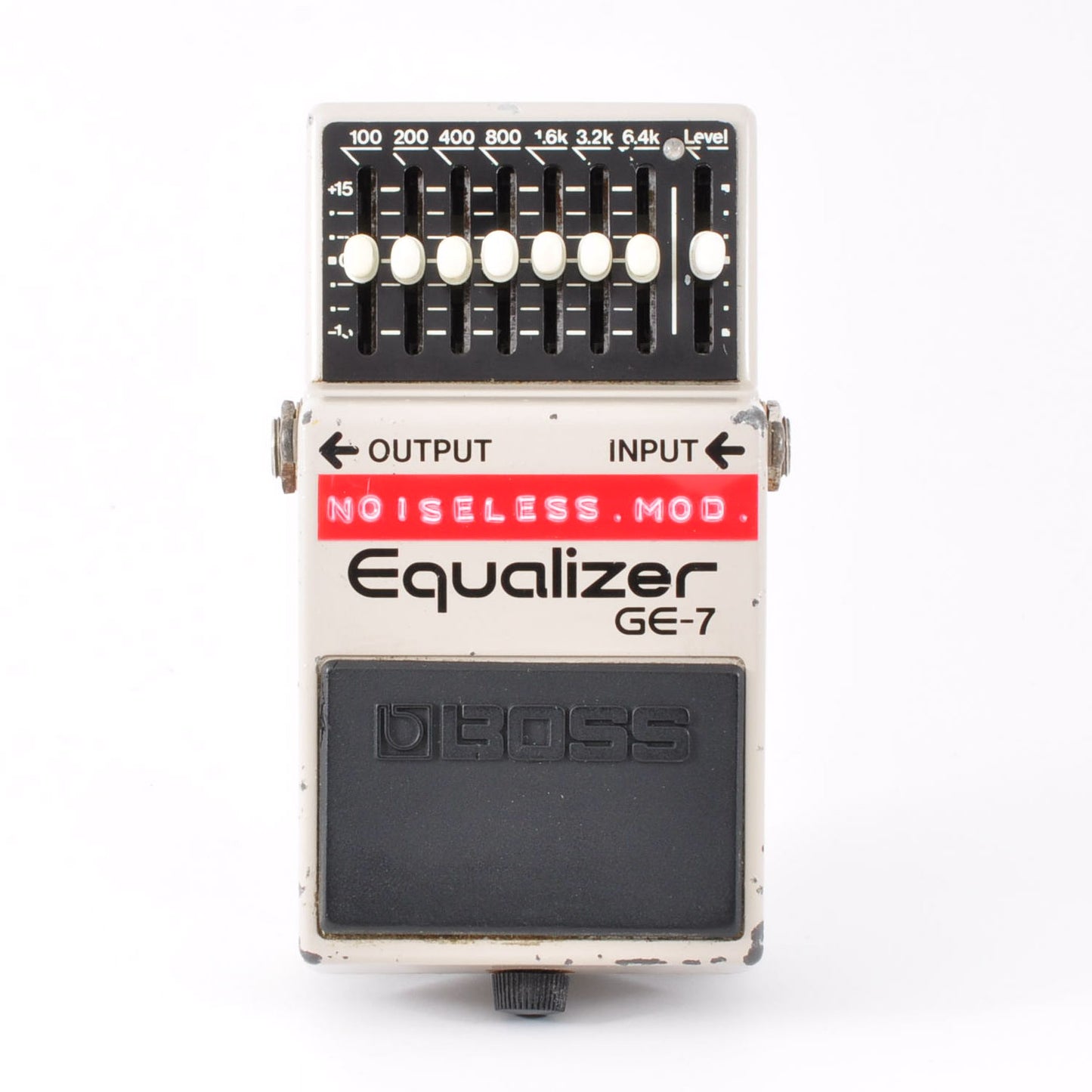 Boss GE-7 Modified Noiseless Equalizer Made in Japan 1985 Guitar Effects Pedal Used From Japan #537100