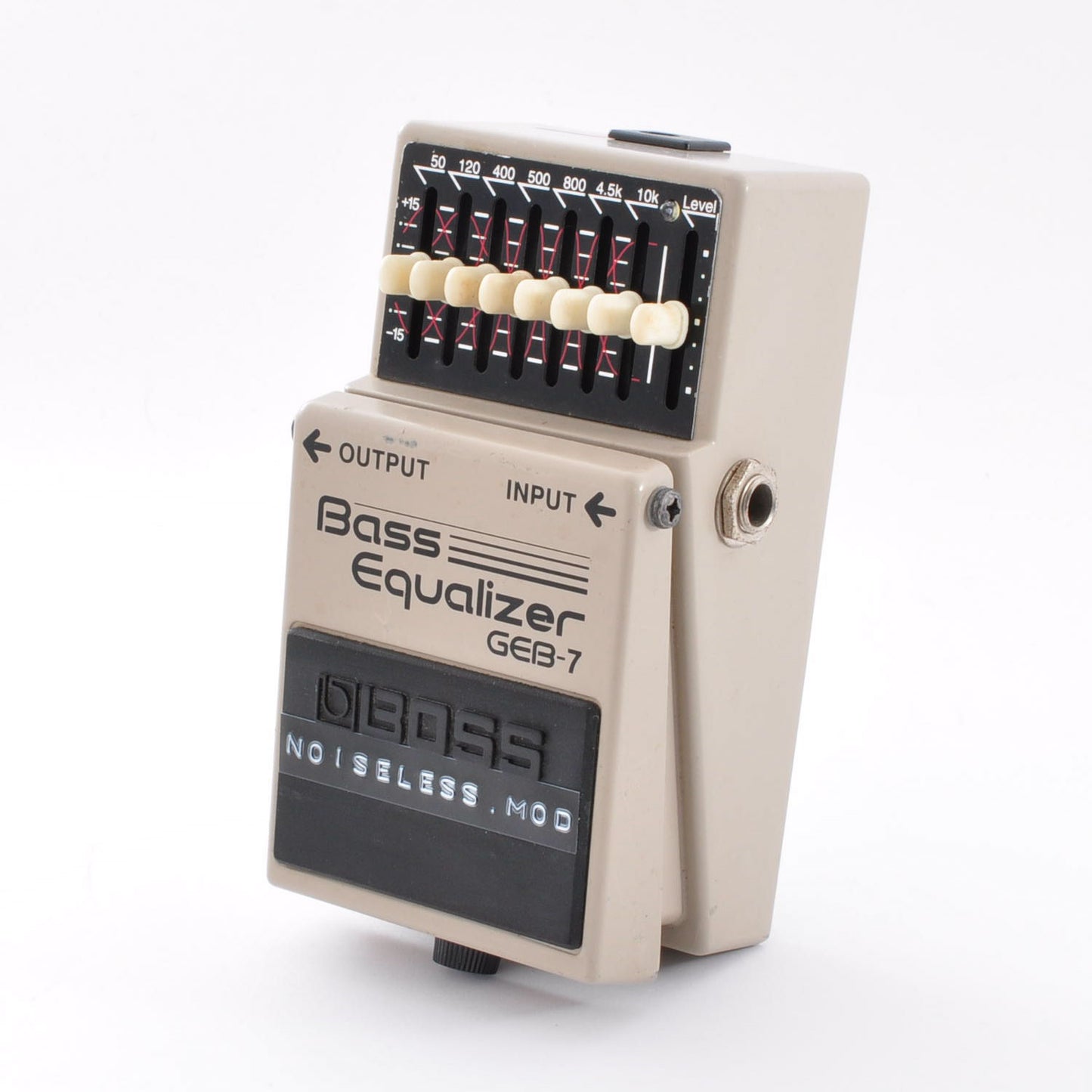 Boss GEB-7 Modified Noiseless For Bass Equalizer EQ Pedal Mod Used From Japan #HW81770