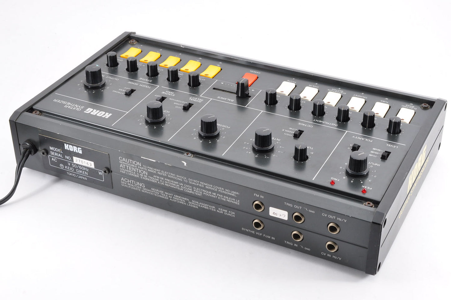 Korg X-911 Analog Guitar Synthesizer Effects Vintage Made In Japan Used From Japan #270163