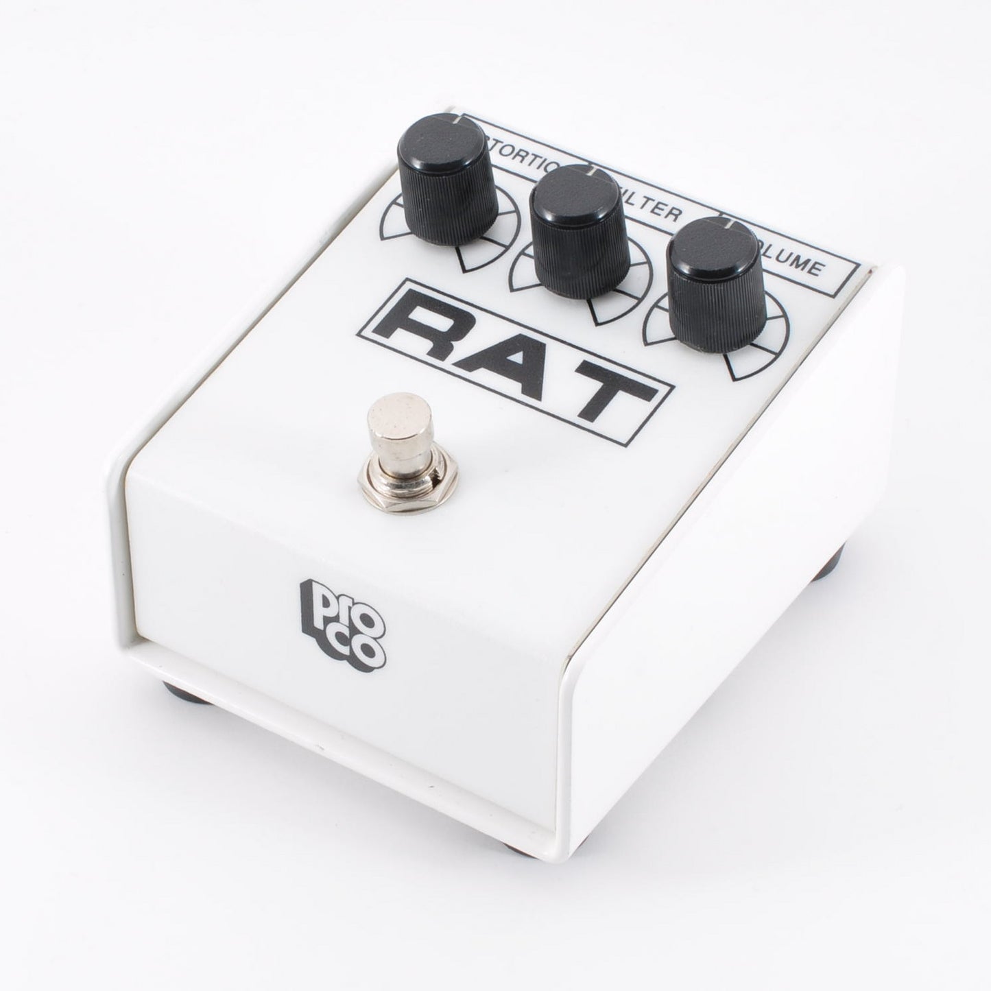 Pro-co RAT 2 White IKEBE 40th Anniversary Guitar Effects Pedal Used From Japan #RT-367135