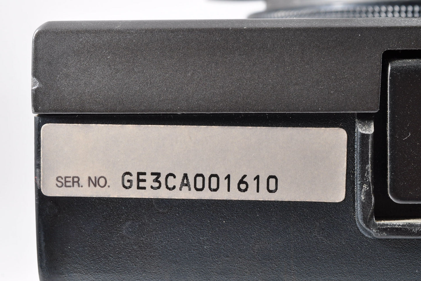 Technics SL-1200 MK5 Black Direct Drive DJ Turntable w/Cover Working Used From Japan #GE3CA001610