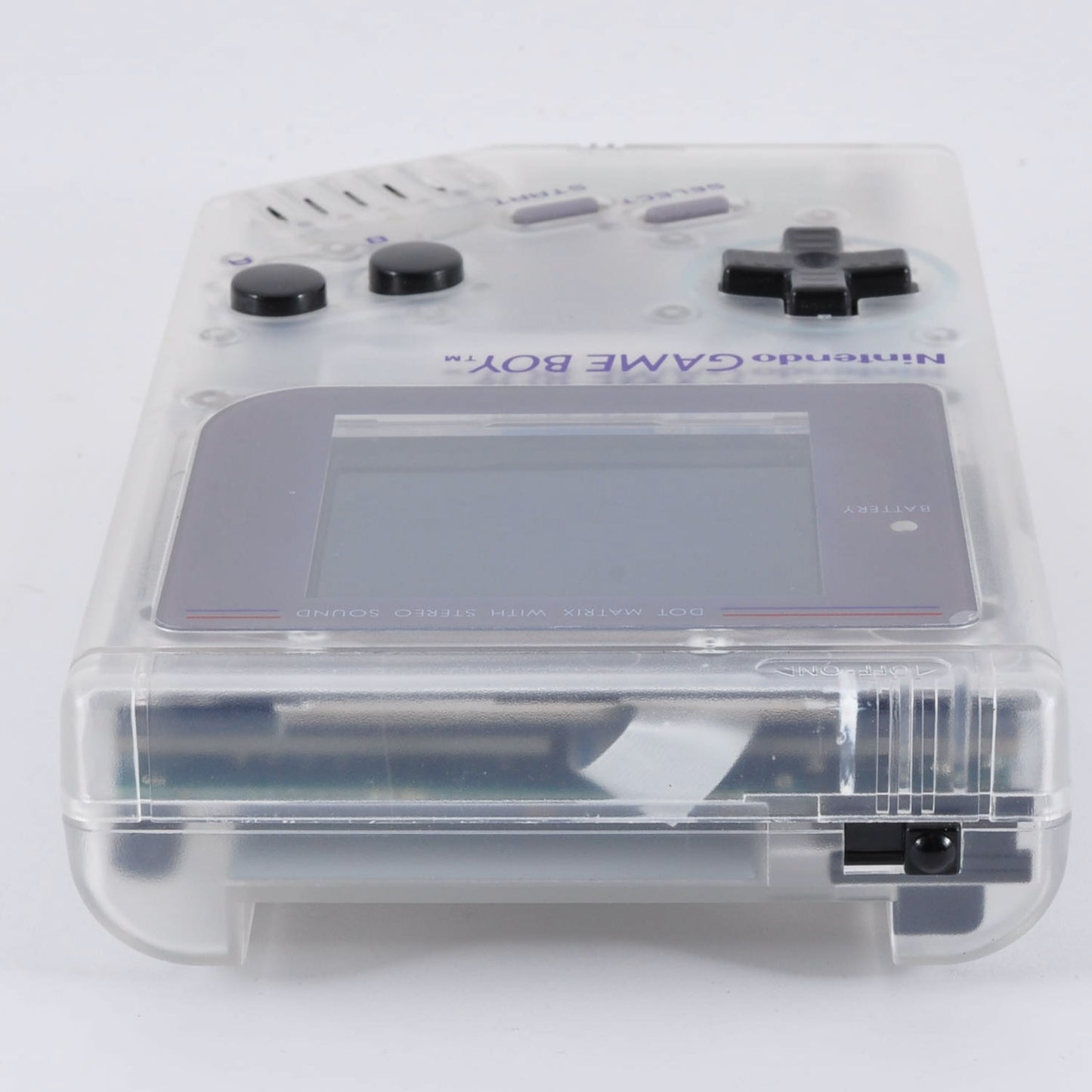 Gameboy DMG-01 Modified Pro Sound For LSDj(Chiptune) & IPS LCD BackLight & Clear Case Used From Japan