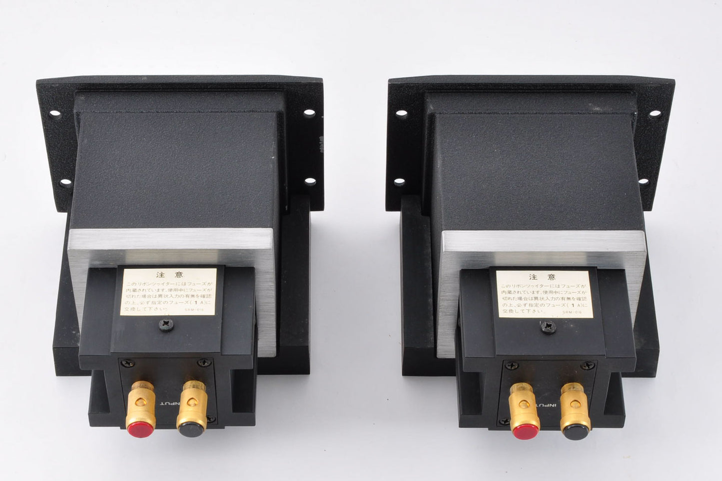 Pioneer PT-R7 III Ribbon Tweeter 2Set w/Stand Base Tested Working Used From Japan