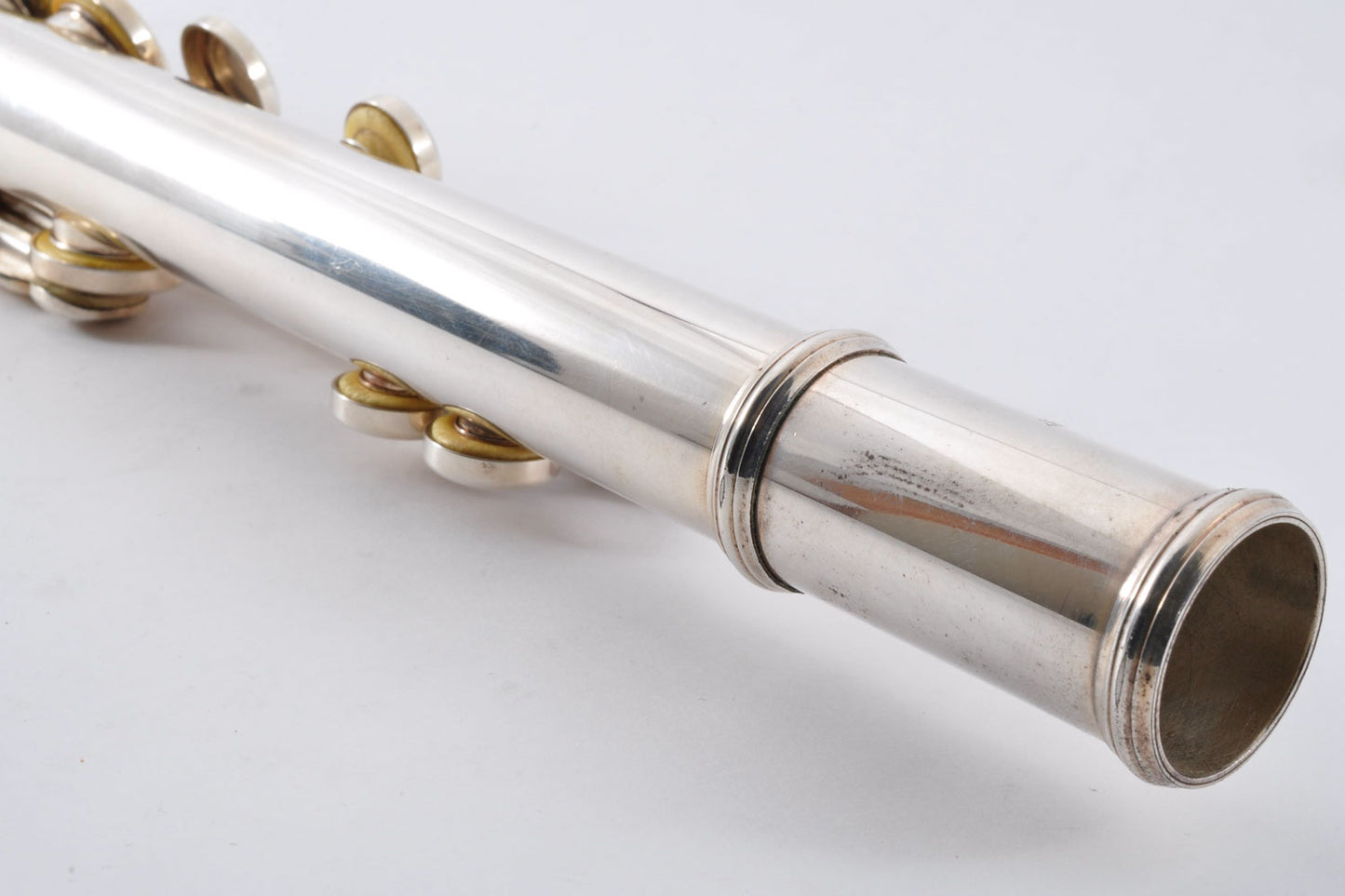 Yamaha YFL-411II Flute 925 Silver Made In Japan w/Hardcase Carrybag Used From Japan #309796