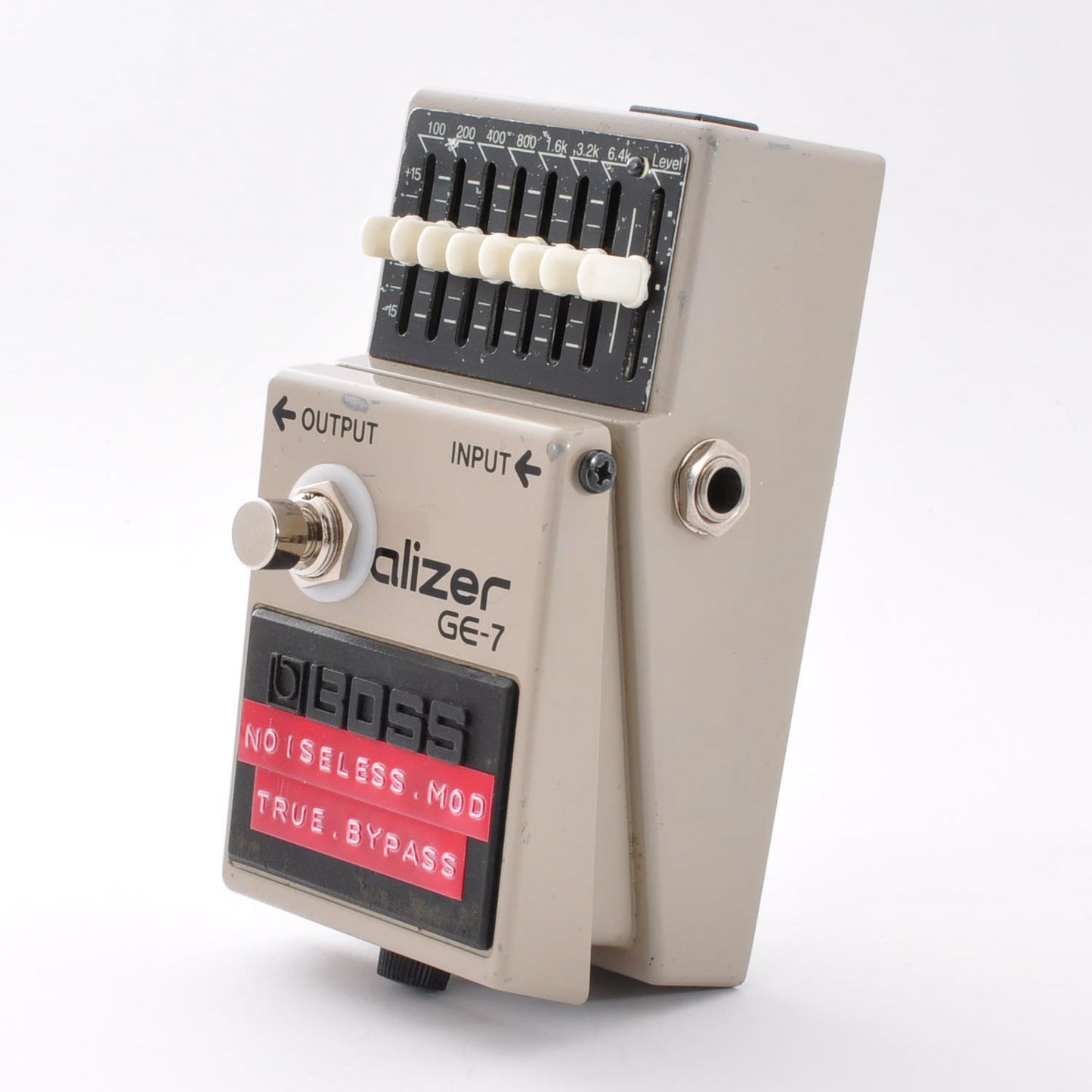 Boss GE-7 Modified True Bypass & Noiseless Equalizer Made In Taiwan 2002 Used From Japan #MP58507