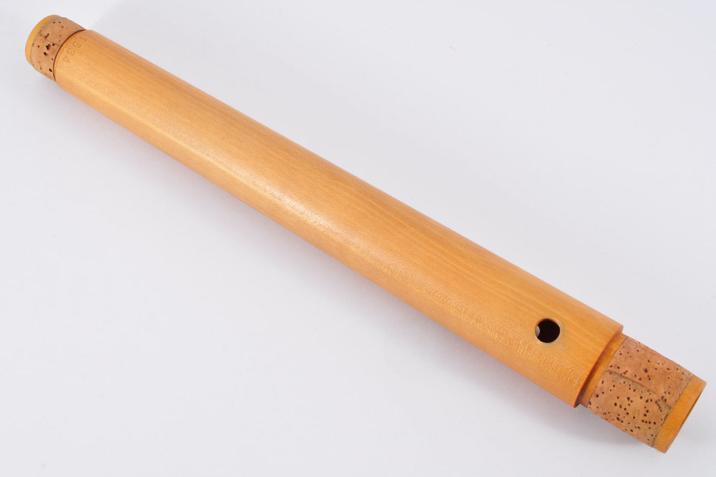 Yamaha YRA-61 Alto Recorder Wood Fine Castellawood Baroque Style w/Original Box Cleaning Rod Used From Japan #1534