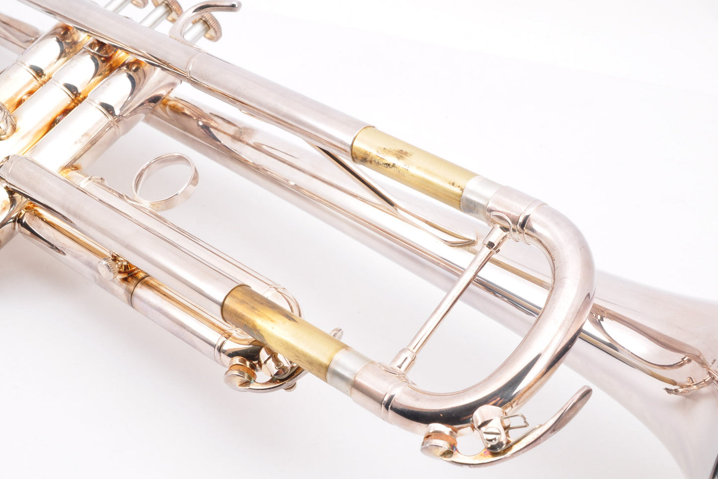 Yamaha YTR-4335GII Silver Plated Brass w/Semi Hard Case Used From Japan #C98538