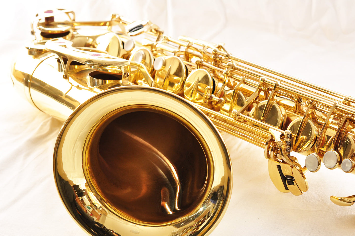 Yamaha YTS-32 Gold Tenor Sax Saxophone Made In Japan w/Hardcase From Japan #1802